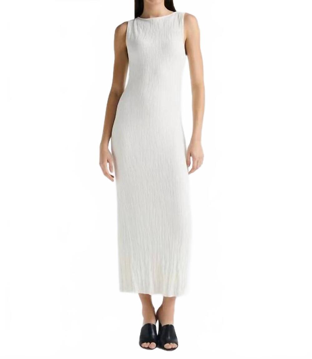 NEW ANNA QUAN martina midi dress in silence